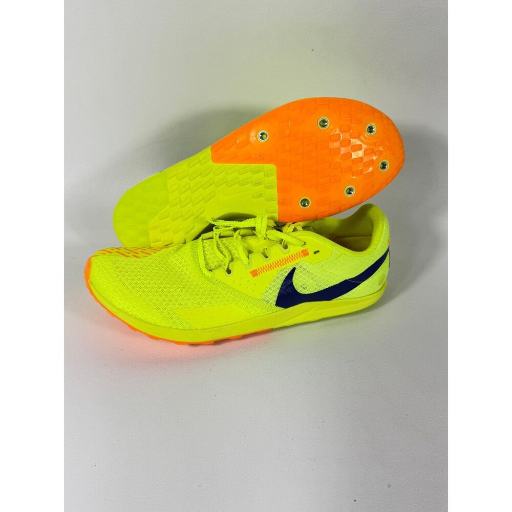 Nike Zoom Rival Sprint DX7999-701 Track Volt Orange Men’s 10 New No Spikes